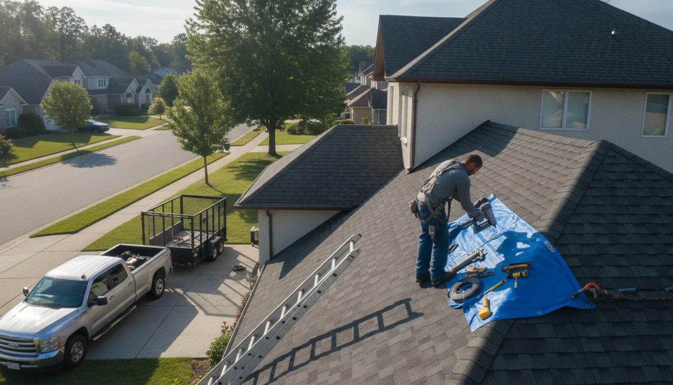 Roofing in Wapello